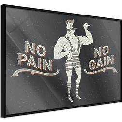 Arkiio Affisch No Pain No Gain [Poster] 60x40 Poster